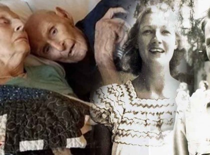 Együtt élték túl a II. világháborút, majd 70 év házasság után egy napon távoztak