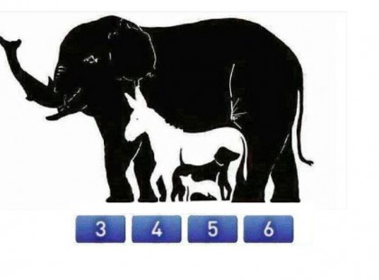 Vajon mennyi állatot látsz a képen?