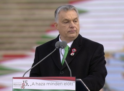 Hadat üzent a birodalomnak Orbán Viktor
