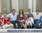 Ez ám a nagy család: Megszületett a szegedi házaspár tizedik gyermeke!