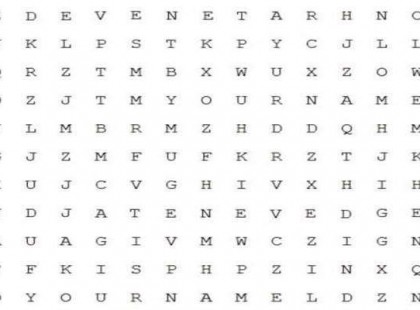 A te neved is el van rejtve ezen a képen! Sikerül megtalálnod?