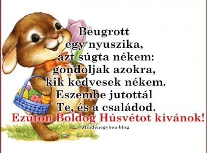 Ezúton Boldog Húsvétot kívánok!