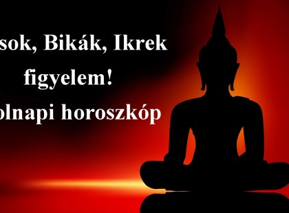 Kosok, Bikák, Ikrek figyelem! Holnapi horoszkóp
