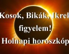 Kosok, Bikák, Ikrek figyelem! Holnapi horoszkóp