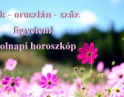 Rák - oroszlán - szűz figyelem! Holnapi horoszkóp