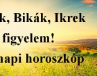 Kosok, Bikák, Ikrek figyelem! Holnapi horoszkóp