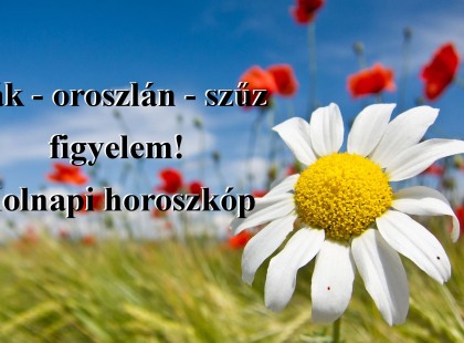 Rák - oroszlán - szűz figyelem! Holnapi horoszkóp