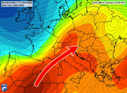 Szerdán afrikai forróság csap le Európára, akár 40 fok is lehet a kontinensen