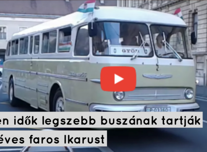 Már hatvan éves a “faros” Ikarus!