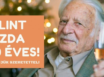 100 éves lett Bálint Gazda!