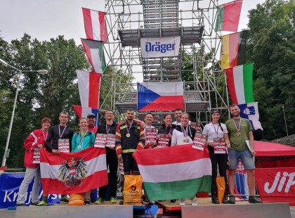 Magyar tűzoltók nyerték a nemzetközi versenyt