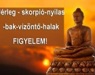 Mérleg - skorpió-nyilas -bak-vízöntő-halak figyelem!