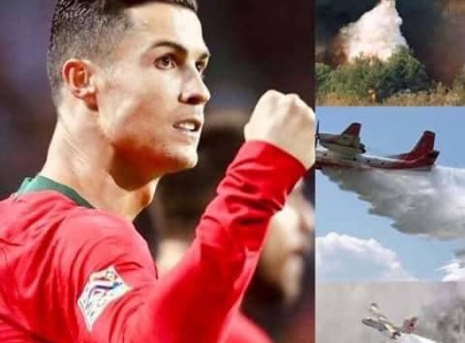 CHRISTIANO RONALDO 3 REPÜLŐGÉPET KÜLDÖTT AZ ÉGŐ AMAZONAS ŐSERDŐBE