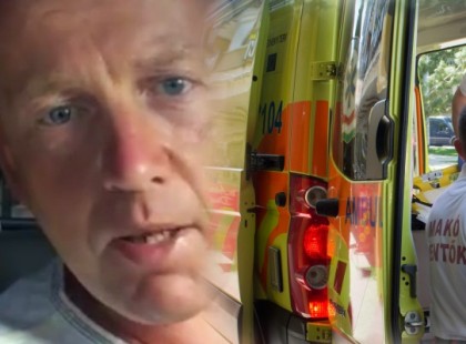 Bérking: A mentők szedték össze a mozdulni képtelen Schober Norbertet