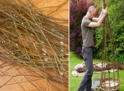 A szomszédom vágott néhány fűzfa ágat, nem hittem a szememnek, mikor megláttam mit készített belőlük!