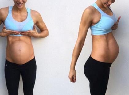 Megszülte a gyerekét a modell, aki terhesen is edzett: figyelmeztették, de ő senkire nem hallgatott