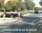 Dávidka kitépte anyja kezéből magát, és átszaladt a piroson, videót tett közzé a Híradó
