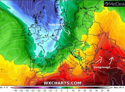 Erre nem számítottunk. Visszatér a nagyon meleg idő! Mutatjuk, hány fok lesz a hétvégén