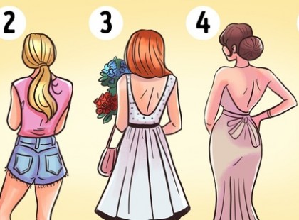 Melyik lány lesz a legvonzóbb, amikor megfordulnak? Tudd meg, mit mond el rólad a választásod