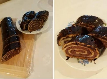 A kolléganőm adta ezt a mennyei receptet: idén ezt a “karácsonyi zserbótekercset” teszem az ünnepi asztalra!