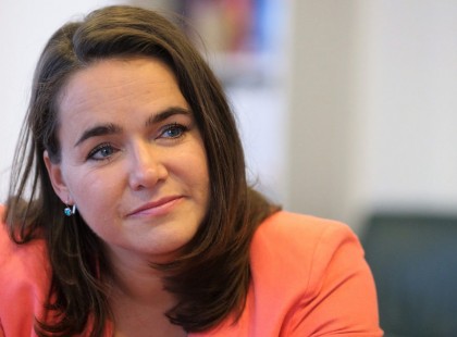 Novák Katalin boldog, hogy egy olyan országban él, ahol ekkora a jólét