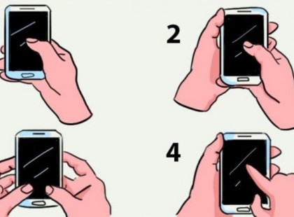 Te hogyan tartod a telefonodat a kezedben? Ez elárulja, milyen személyiséged van!