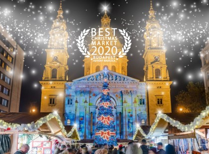 Európa legszebb karácsonyi vására lett a budapesti Advent Bazilika
