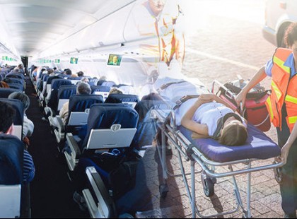 Tragédia: szívrohamot kapott és meghalt a repülőn egy 10 éves kislány