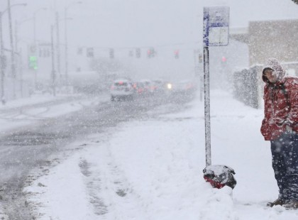 10 megyére adtak ki riasztást !Hózápor és hatalmas 70 km/órás szélvihar érkezik !