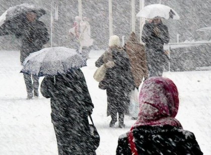 Kiadták a riasztást!Hózápor, szél és vihar tart felénk.Ekkor érkezik