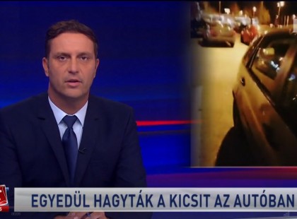 Autóban magára hagytak egy kisbabát Veszprémben.Keservesen sírt a kocsiban hagyott kislány