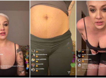 Tóth Gabi megmutatta Schobert Norbinak a szülés utáni hasát, Norbin röhög mindenki! -videó