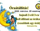 Óraátállítás 2020 – ekkor lesz idén- ne feledkezz meg róla!