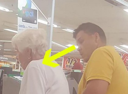 Titokban lefotózták, amit ez az apuka a szegény nénivel csinált a sorban... Ha nem a saját szemünkkel látjuk, nem hisszük el