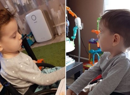 Levente is karanténba került! Küldjünk pár jó szót és sok szívecskét neki <3