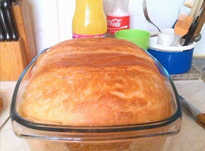 1 kg lisztből készítettem ezt a kenyeret, el is mondom a receptjét