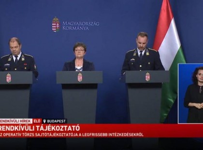 ÉLŐ: Tájékoztató a magyar koronavírus helyzetről