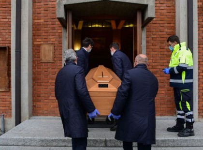 Összesen 919 ember vesztette életét 1 nap alatt Olaszországban