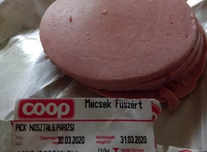 Ennyit fizettem tegnap 18 deka párizsiért a Coop-ban..Mi történt az árakkal?