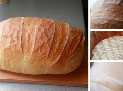 Ma sütöttem finom házi kenyeret! Olyan finom, mintha a nagymama kemencéjében sült volna!