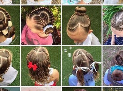 Ez az édesanya minden napra új frizurát készít a lányának, de sohasem ugyanazt, mint előtte!