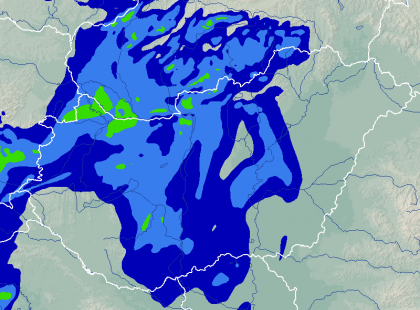 ÓRÁRÓL órára mutatjuk, hogy MIKOR JÖN A HATALMAS ESŐ >>>> Itt szakad le az ég 13, 14, 15, 16, 17 18, 19 órától :