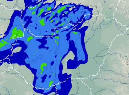 Iszonyatos mennyiségű esővel és JÉGGEL CSAP LE A VIHAR pár órán belül! ÓRÁRÓL órára mutatjuk hol szakad le az ég 16, 17, 18, 19, 20 órakor >>>>