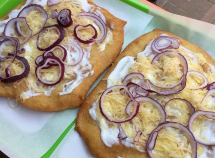 Hétvégén Balatonon jártunk, de ezt a lángost megemlegetjük még sokáig