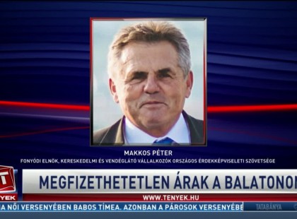 Azt hittem elájulok .... Ilyen árak vannak a Balatonon