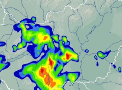ÓRÁRÓL ÓRÁRA MUTATJUK HOL CSAP LE A VIHAR 15, 16, 17, 18, 19, 20 órakor >>>>