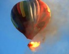 Kigyulladt egy hőlégballon az M7-es közelében, egy ember meghalt