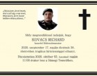 Mély megrendüléssel tudatjuk, hogy Kovács Richárd életének 38. évében tragikus körülmények között életét vesztette. Sajnos az ikertestvére...