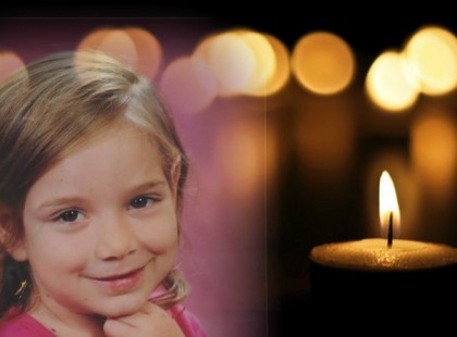 Égjen ez a gyertya a drága pici lányért a 6 éves Leonettáért, aki már nincs köztünk
