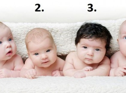 Szerinted melyik baba a kislány a négy közül?